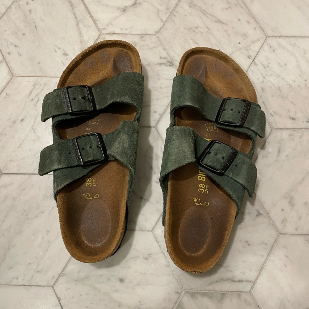 Birkenstock Arizona Suede Sandal
